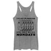 Women’s Despicable Me Minion Monday Problems Racerback Tank Top