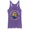 Women’s Despicable Me Minion My Opinion Racerback Tank Top