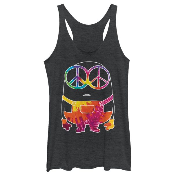Women’s Despicable Me Minion Tie-Dye Racerback Tank Top