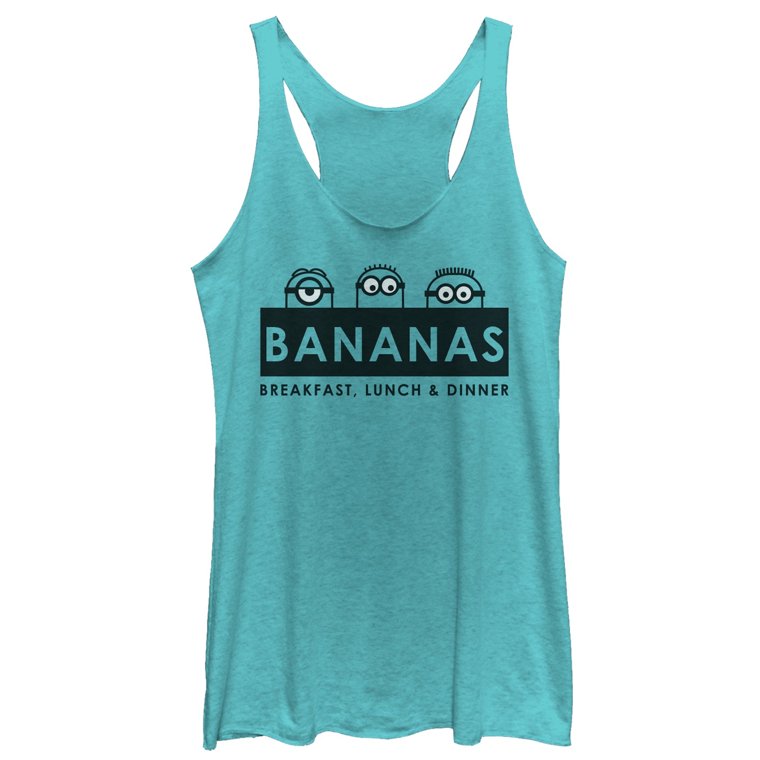 Women's Despicable Me Minions Racerback Tank Top Women's Despicable Me Minions Racerback Tank Top