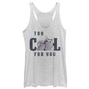 Women’s Despicable Me Minions Too Cool for You Racerback Tank Top