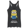 Women’s Despicable Me One in Minion Racerback Tank Top