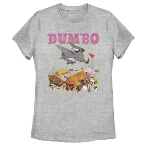 Women’s Dumbo Classic Storybook Cover T-Shirt
