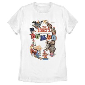 Women’s Dumbo Classic Theatrical Poster T-Shirt
