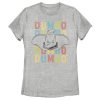 Women’s Dumbo Colorful Name Stack T-Shirt