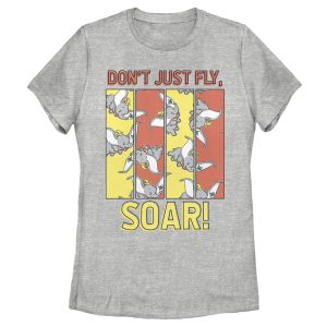 Women’s Dumbo Don’t Just Fly, Soar! T-Shirt