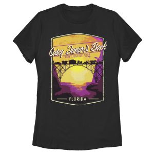 Women’s Dumbo Florida Postcard T-Shirt