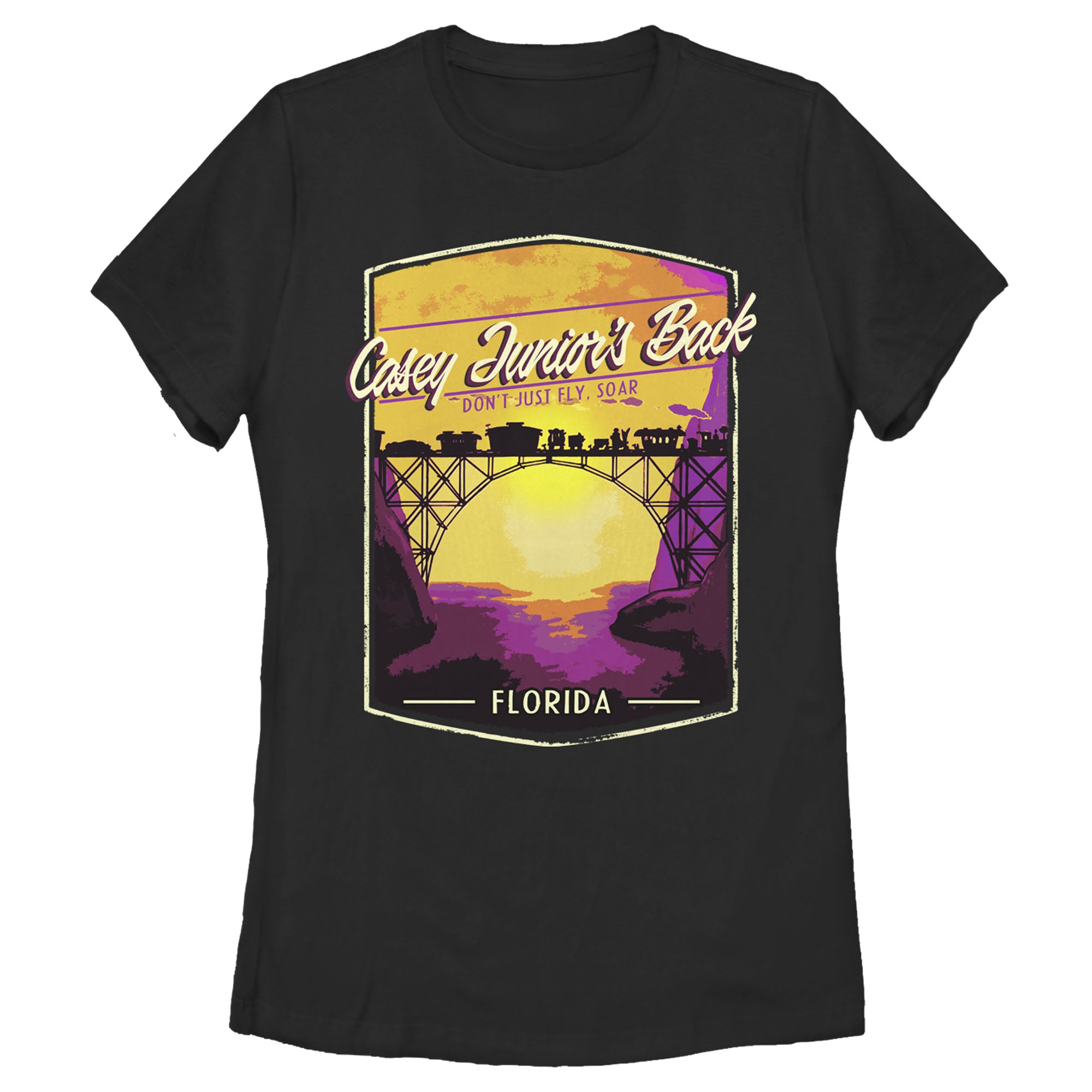Women's Dumbo Florida Postcard T-Shirt Women's Dumbo Florida Postcard T-Shirt