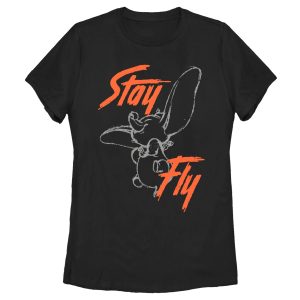 Women’s Dumbo Stay Fly Sketch T-Shirt