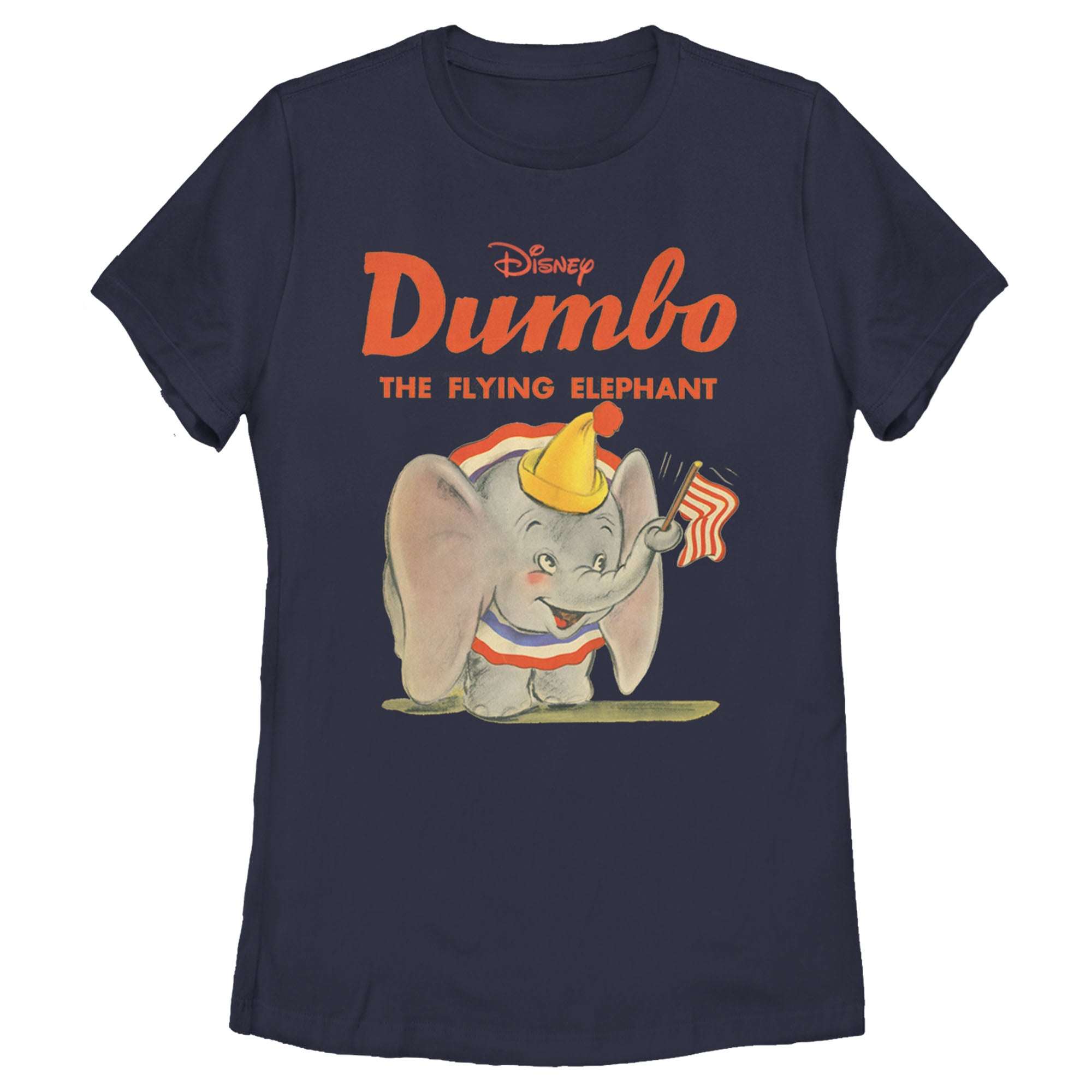 Women's Dumbo The Flying Elephant T-Shirt Women's Dumbo The Flying Elephant T-Shirt
