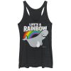 Women’s Finding Dory Bailey Life is a Rainbow Racerback Tank Top