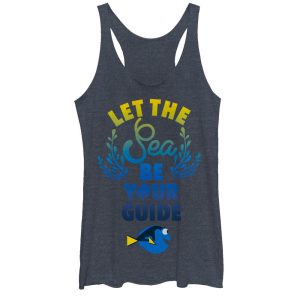 Women’s Finding Dory Let the Sea be Your Guide Racerback Tank Top