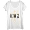 Women’s Frozen Elsa Let It Go Scoop Neck