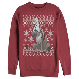 Women’s Frozen Ugly Christmas Friends Sweatshirt