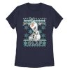 Women’s Frozen Ugly Christmas Olaf T-Shirt