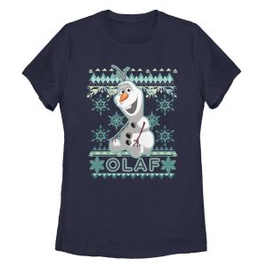 Women’s Frozen Ugly Christmas Olaf T-Shirt