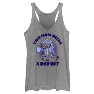Women’s Garfield This Mom Needs a Day Off Racerback Tank Top