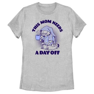 Women’s Garfield This Mom Needs a Day Off T-Shirt