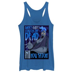 Women’s Hercules Hades Lord of Dead Racerback Tank Top