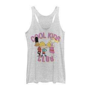 Women’s Hey Arnold! Cool Kids Club Racerback Tank Top