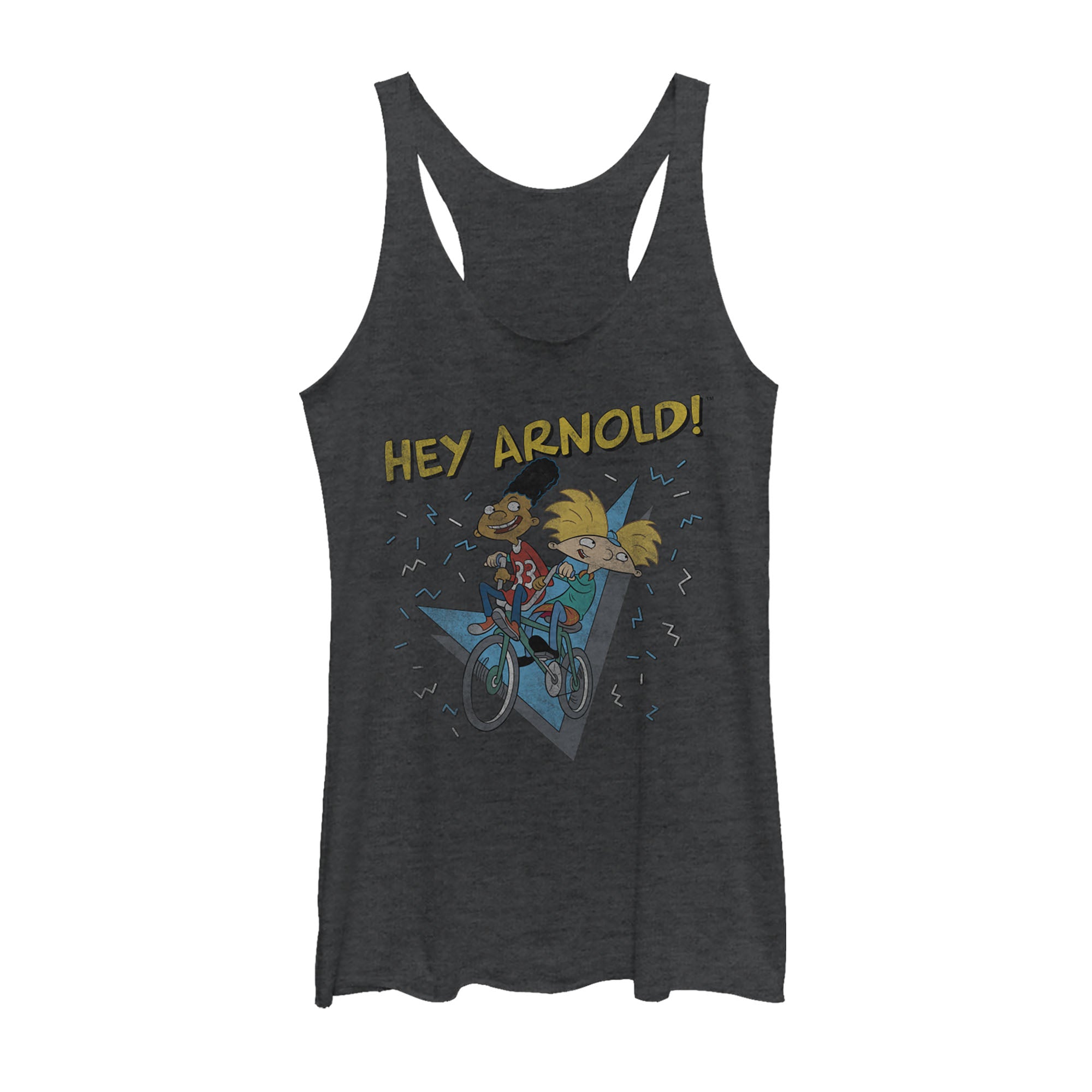 Women's Hey Arnold! Hey Arnold Racerback Tank Top Women's Hey Arnold! Hey Arnold Racerback Tank Top
