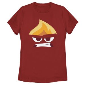 Women’s Inside Out Angry Portrait T-Shirt