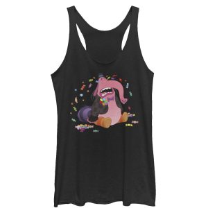 Women’s Inside Out Bing Bong Cry Candy Racerback Tank Top