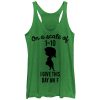 Women’s Inside Out Disgust I Give This Day an F Racerback Tank Top