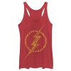 Women’s Justice League Flash Icons Racerback Tank Top