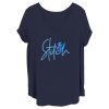 Women’s Lilo & Stitch Alien Signature T-Shirt
