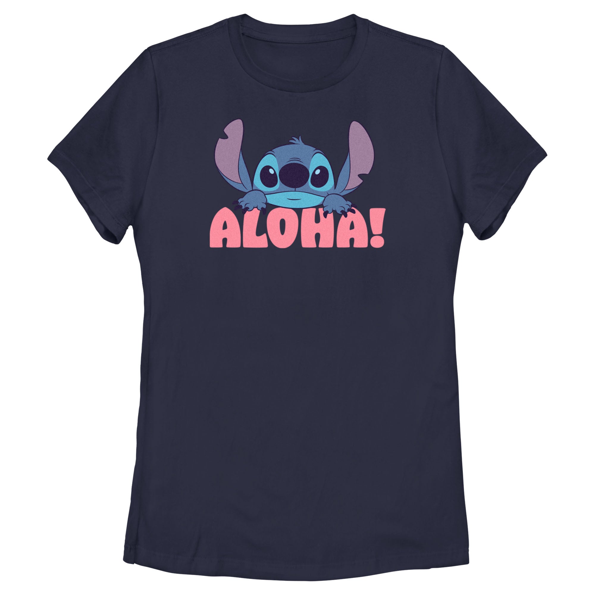 Women's Lilo & Stitch Aloha Stitch T-Shirt Women's Lilo & Stitch Aloha Stitch T-Shirt