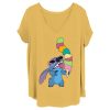 Women’s Lilo & Stitch Ice Cream Lover Stitch T-Shirt