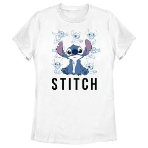 Women’s Lilo & Stitch Iconic Poses Collage T-Shirt