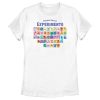 Women’s Lilo & Stitch Periodic Table of Experiments T-Shirt