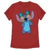 Women’s Lilo & Stitch Pineapple Glasses Stitch T-Shirt