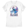 Women’s Lilo & Stitch Pink and Blue Aloha T-Shirt