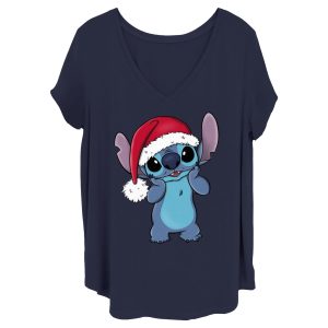 Women’s Lilo & Stitch Santa Surprise T-Shirt