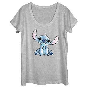 Women’s Lilo & Stitch Sketch Stitch T-Shirt