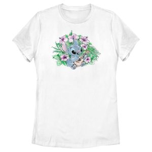 Women’s Lilo & Stitch Sketchy Ukulele T-Shirt