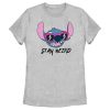 Women’s Lilo & Stitch Stay Weird Sunglasses Stitch T-Shirt