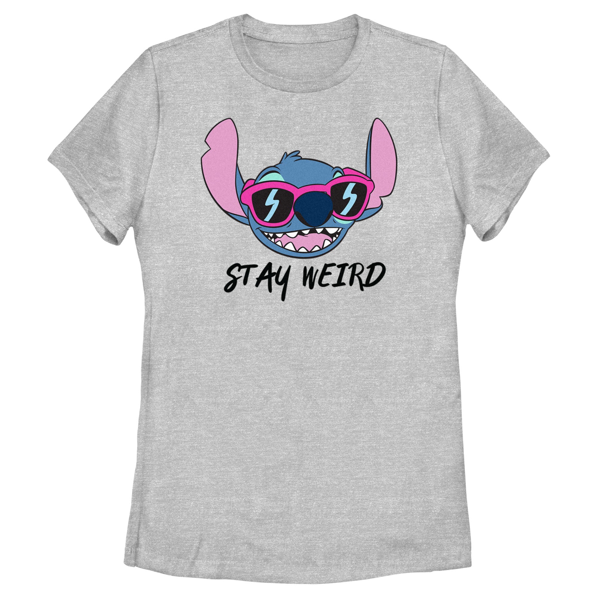 Women's Lilo & Stitch Stay Weird Sunglasses Stitch T-Shirt Women's Lilo & Stitch Stay Weird Sunglasses Stitch T-Shirt