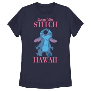 Women’s Lilo & Stitch Summer Vibes Stitch T-Shirt