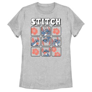 Women’s Lilo & Stitch Tropical Portraits T-Shirt