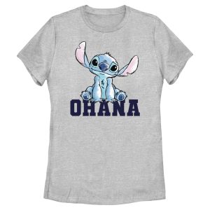 Women’s Lilo & Stitch Watercolor Ohana T-Shirt