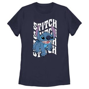 Women’s Lilo & Stitch Wavy Alien T-Shirt