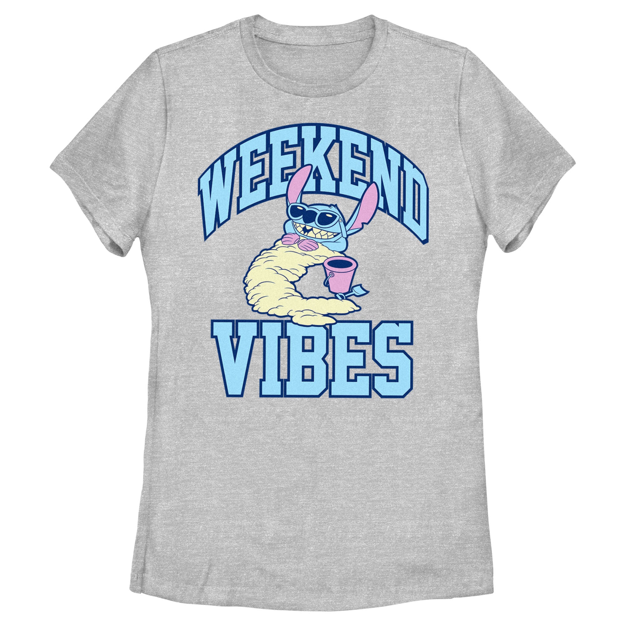 Women's Lilo & Stitch Weekend Vibes T-Shirt Women's Lilo & Stitch Weekend Vibes T-Shirt
