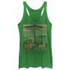 Women’s Lion King Hakuna Matata Tree Scene Racerback Tank Top