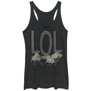 Women’s Lion King Hyenas LOL Racerback Tank Top