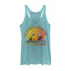 Women’s Lion King No Worries Vibrant Sunshine Racerback Tank Top