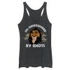 Women’s Lion King Scar Surrounded by Idiots Racerback Tank Top